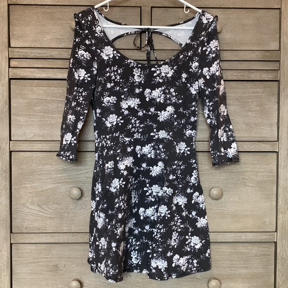 American Eagle Floral Skater Dress